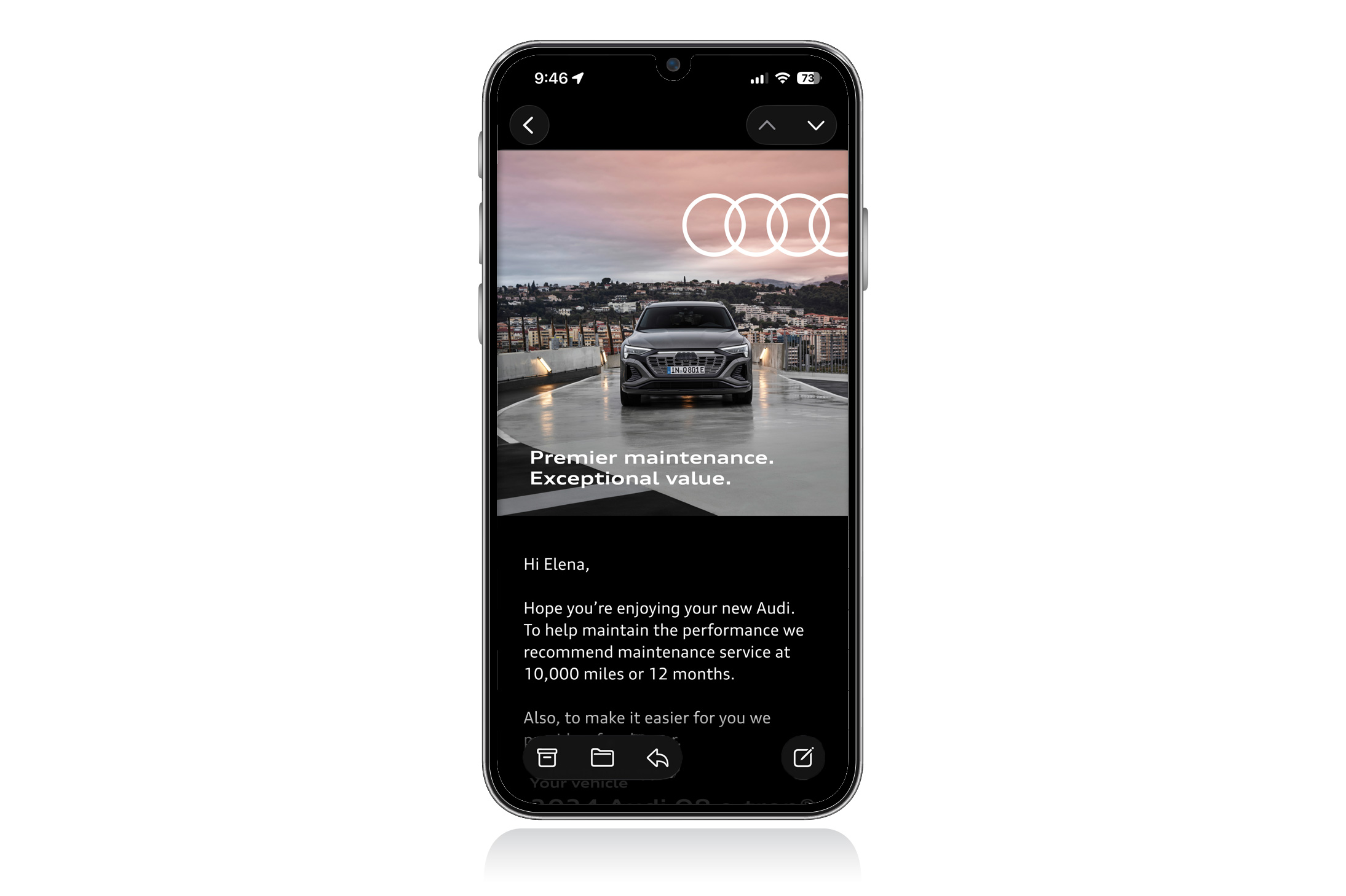 Audi Email